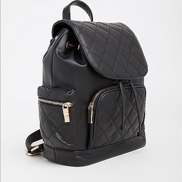 flap backpack purse